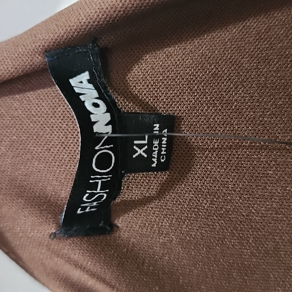 FashionNova Holy slit sleeveless Maxi dress size XL - Picture 5 of 7